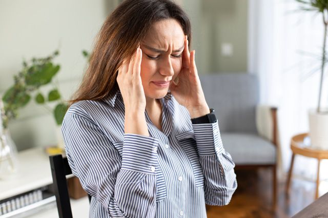 Психологические проблемы и стресс могут наградить приступами мигрени
