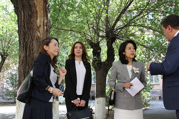 Ճապոնական պատվիրակության անդամներն այցելեցին «Արաբկիր» բժշկական համալիր